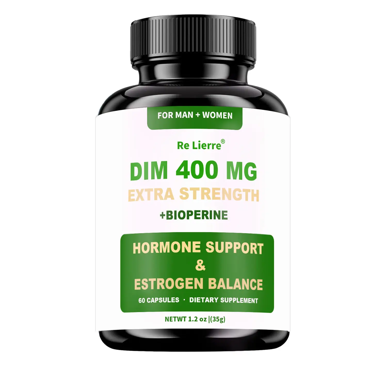 400mg DIM Supplement | Hormone Balance for Men & Women
